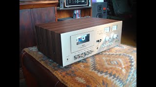 AKAI CS 705D Tape Cassete Deck DOLBY SYSTEM  LIMITER [upl. by Eetak993]