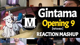 GINTAMA Opening 9 Fail Version  Reaction Mashup [upl. by Iloj]