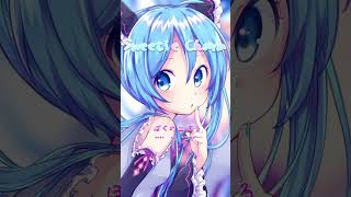 Shorts Hatsune Miku  Sweetie Charm feat Seireki 13ya［Kawaii Furure Bass］初音ミク vocaloid [upl. by Caughey8]