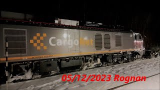 05122023  Rognan cargonet mix togtrafikk trainspotting br159 eurodual [upl. by Hnilym867]