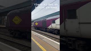 Class 43 Hst at Didcot parkwaydieselengine highspeeddieseltrains [upl. by Madson]