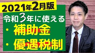 【最新】令和3年度に使える経産省・環境省の「補助金」「優遇税制」（船井総研） [upl. by Lauren684]