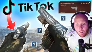 TRYING AN AKIMBO 1911 BUILD FROM TIKTOK Ft Nickmercs amp Swagg [upl. by Eelytsirk57]