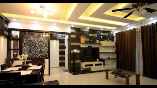 Suresh Babus home  Interior Design  Mera Homes Apartments  WhitefieldBangalore [upl. by Feeley]