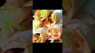 Chicken Malai Seekh Roll 🌯 shorts viralvideo trending [upl. by Reldnahc]