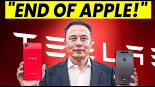 Elon Musks Tesla Model Pi Phone elonmusk tesla apple mobile innovation unitedstates fyp [upl. by Ayortal461]