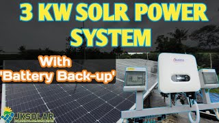 മഴയത്തൊരു SOLAR with Battery BackupQuality Solar Installationsjksolarsolutionspowersyste6458 [upl. by Kutchins]