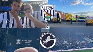 WBA VS MILLWALL VLOG POINT SAVED BY ALEX PALMER [upl. by Daggna]