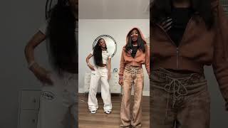 Zaza amp therealmiya444  2 pretty girls 🎃💗🌺 ​fypシ゚viral collab jesuslovesyou [upl. by Novyart945]