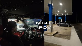 Terrorizing the streets in a bmw 340i  micd up night pov [upl. by Rufus125]