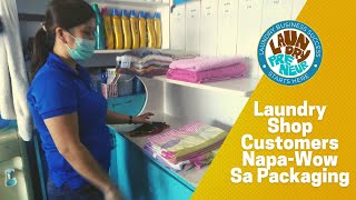 Laundry Shop Customers Na PaWow sa Packaging LPTVS1E6 [upl. by Pendleton]