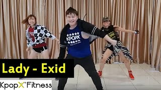 Lady  EXID  KPOPX FITNESS [upl. by Layap]