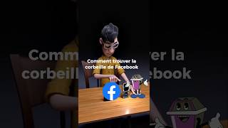 Trouver la CORBEILLE de Facebook pour restaurer ou supprimer définitivement vos posts tutorial fyp [upl. by Elleyoj]