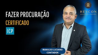 FAZER PROCURAÇÃO CERTIFICADO ICP [upl. by Juan]