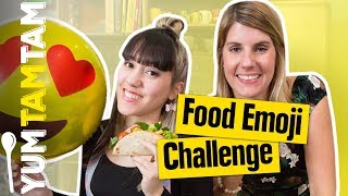 FOOD EMOJI CHALLENGE 1  Wer macht den besseren TacoEmoji  yumtamtam [upl. by Shiekh]