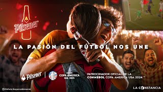 La pasión del fútbol nos une  Pilsener [upl. by Glovsky]