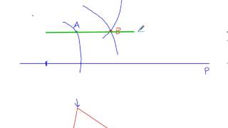 Konstrukcje geometryczne  proste równoległe  Matematyka Szkoła Podstawowa i Gimnazjum [upl. by Abernathy456]