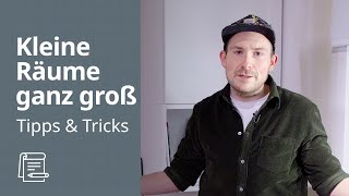 Kleine Räume einrichten  IKEA Tipps amp Tricks [upl. by Puttergill]