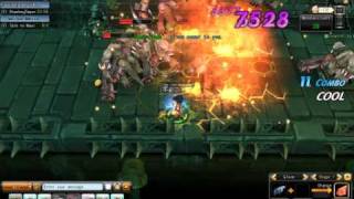 DragonicaDragon Saga  Howitzer Gameplay [upl. by Huxley]