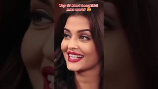 ❤️COMMENT YOUR FVRT 💞ONE😍 TOP 10 MOST BEAUTIFUL MISS WORLD  YOUTUBE SHORT 🔥 [upl. by Yztim]