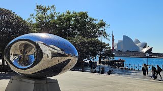 Singing Walk tour Sydney IRL the Rocks Opera House Circular Quay walk around Skyfari [upl. by Pooi626]