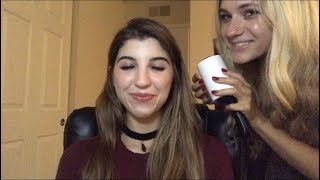 ASMR TRYING TO GIVE ASMR TO AN ASMRTIST FT Frivolousfox ASMR [upl. by Treiber]