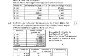 Fachabitur Bayern BWR 2019 Teil 3 Personalwesen Materialwirtschaft und Marketing [upl. by Bible698]