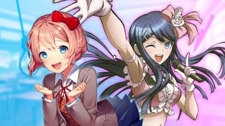 Rap Battle  Sayori DDLC vs Sayaka Maizono Danganronpa feat acemusic and TAFox [upl. by Shandee419]