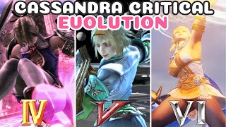 Evolution of Cassandra’s “Critical” Move in the SoulCalibur Series Featuring Patroklos for V [upl. by Inva624]