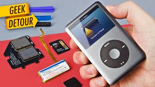 iPod Classic new Battery amp 256GB SD Card still works in 2024 [upl. by Goff]