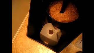 Composting Toilet in RV Fifth Wheel  Simple and Affordable [upl. by Anileba]