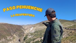 Paso Pehuenche  La reapertura  Malargue CEDRIC EN MOTO [upl. by Karrah]