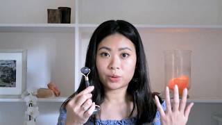 How To Use A Crystal Facial Massage Roller  DEMO  TIPS  JULISAco [upl. by Bilac]