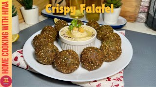 Crispy Falafel Recipe  How To Make Healthy Falafel [upl. by Queena348]