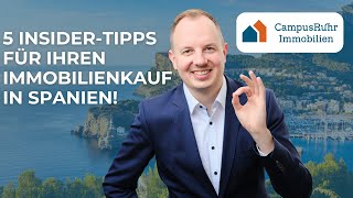 Vermeiden Sie diese Fehler 5 unverzichtbare Tipps für SpanienImmobilien [upl. by Toomin]