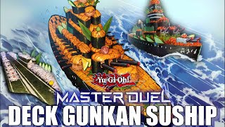 GUNKAN SUSHIP DECK PROFILE 2024 MASTER DUEL [upl. by Ribble]