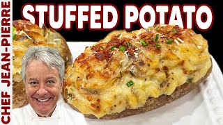 This is How You Make a TwiceBaked Potato  Chef JeanPierre [upl. by Hayn]