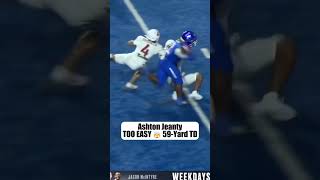 Ashton Jeanty is just built different edit cold football sports impossible crazy [upl. by Atnad174]