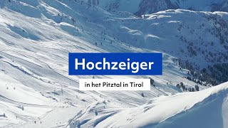 Wintersport in Hochzeiger in het Pitztal afwisselend en geweldige uitzichten skien skivakantie [upl. by Shlomo]