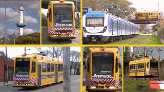 4K Mix Tramwaje  Tranvía quotPREMETROquot de Buenos Aires y quotLínea Belgrano Surquot [upl. by Adnwahsor273]