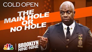 Cold Open Holt Doesnt Believe in Loopholes  Brooklyn NineNine [upl. by Lanni]