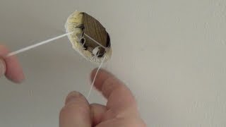 Fix door knob hole in wall without using drywall [upl. by Rizas]