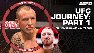 UFC Journey Jack Hermansson vs Joe Pyfer PART 1  ESPN MMA [upl. by Doloritas]