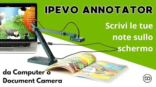 Scrivi sullo schermo del PC o del MONITOR INTERATTIVO con ANNOTATOR software gratuito di disegno [upl. by Veleda501]