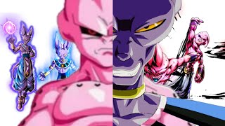 God of Destruction Vs Kid Buu Full Power 100000 [upl. by Elane]