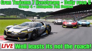 Gran Turismo 7 livestream  Daily race CGroup 4  Autopolis Full Course [upl. by Perice]