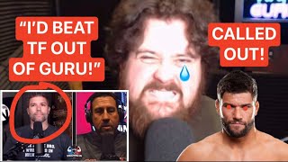 THE MMA GURU REACTS TO JOSH THOMSON amp JOHN MCCARTHY CALLING HIM OUT ON THE WEIGHING IN PODCAST [upl. by Harraf49]