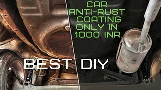 Anti Rust Coating on Cars under body treatment  3M Car Anti Rust Coating only in 1000  Car DIY [upl. by Orrin145]