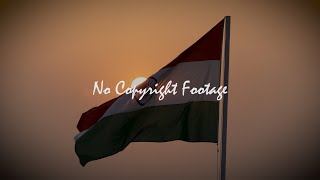 No Copyright Video of Indian Flag along with patriotic music  hd 60fps  smooth  free footage [upl. by Bremen]