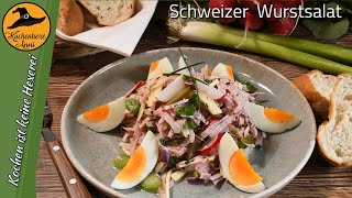 Herzhafter Schweizer Wurstsalat [upl. by Malanie]